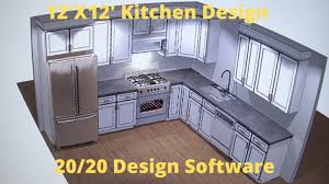 kitchen design using 20/20 software