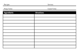 Check spelling or type a new query. 47 Free Recipe Card Templates Word Google Docs Templatearchive