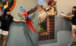 35 Awesome 3d Interactive Paintings Magic Art Works At Special Exhibition Painting Art Magic Art
