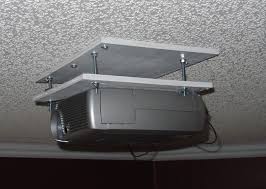 A quick and dirty $20 projector ceiling mount 12 Projector Mount Ideas Projector Mount Projector Diy Projector