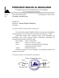 Karang taruna merupakan organisasi pemuda tingkat wilayah. Undangan Masjid Gambaran