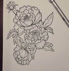 Instagram Photo By Cognitronic Jun 28 2016 At 8 20pm Utc Carnation Flower Tattoo Peonies Tattoo Flower Tattoo Designs