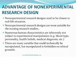 Maybe you would like to learn more about one of these? Nonexperimental Research Design