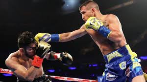 Born 17 february 1988) is a ukrainian professional boxer.he is a former world champion in three weight classes, having held the wbo featherweight title from 2014 to 2015; Lomachenko Pobyval V Nokdaune No Pobedil Linaresa Bbc News Ukrayina