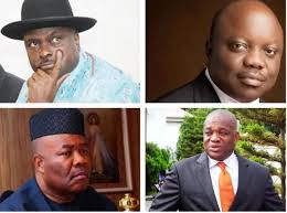The viral picture of former governor james ibori praying for his namesake, senator james manager was at the weekend generating political reactions as interest groups in delta state seek to use the image to score political points. Drama As Akpabio Reportedly Links Orji Uzor Kalu James Ibori And Emmanuel Uduaghan To Some Nddc Projects Eletiá»fe