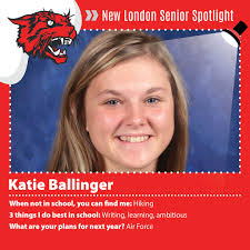 Congratulations, Katie! #NewLondonSeniorSunday