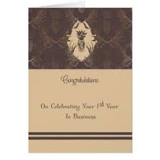 Business Anniversary Card First Year Zazzle Com One Year Anniversary Gifts Personalized Business Gifts 25 Year Anniversary Gift