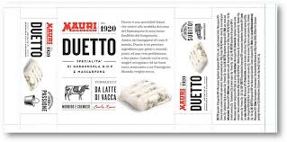 New Brand Identity For Mauri Cheese Flowpack In Paper Chocolat