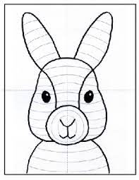 Bunny girl face coloring page to color, print or download. How To Draw A Bunny Face Art Projects For Kids