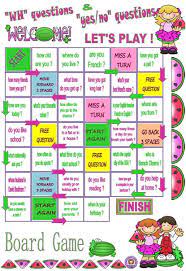 Questions Board Game In 2021 Printable Board Games Learning Games For Kids Speaking Games