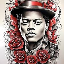 Bruno Mars entintó la armonía