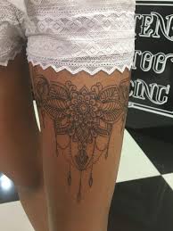 Westend Tattoo Westendtattooandpiercing Tattoo Tattoos Lotusflowertattoo Lotustattoo Mandalatattoo Thightatto Line Work Tattoo Leg Tattoos Thigh Tattoo