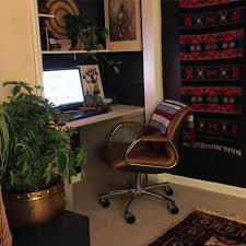 A beautiful chandelier, for example, can work wonders for turning a dark closet into a bright and inviting dressing area. Top 40 Best Closet Office Ideas Small Work Space Designs