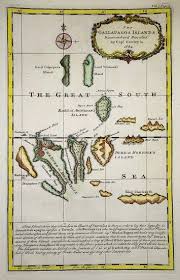 The Gallapagos Islands Discovered And Described By Capt Cowley In 1684 Galapagos Antique Print Map Room Map Print Map Historical View
