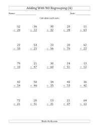 Some of the worksheets for this concept are touchmath second grade, 7 8 9, touchpoint math work, touchpoint math work, math touch points, touchpoint math work, touchpoint math work, single and double replacement reactions work answers. 2 Digit Plus 2 Digit Addition With No Regrouping A