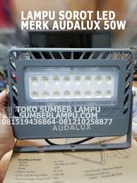 Lampu led track light cob 10w lampu spot light rel 10 watt hl x1010: Lampu Sorot Led Merk Audalux 50 Watt Sumberlampu Com