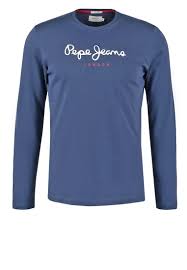 Pepe Jeans Men T Shirts Eggo Long Sleeved Top 573eton