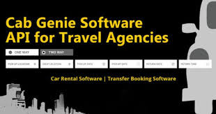 Cab Genie Software For Cab Taxi Company Carrentalsoftware Rental Car Booking Software Software Genies App Development