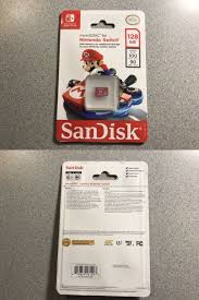 Thankfully, nintendo included a micro sd slot in the switch, allowing you to bypass these storage limits by simply inserting a widely available micro sd card. Nintendo Switch Memory Card 128 Gb Micro Sdxc Sandisk New Sealed Memory Cards Sandisk Nintendo Switch