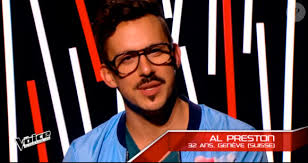 Photo : Al Preston dans The Voice 4, sur TF1, le samedi 31 janvier 2015