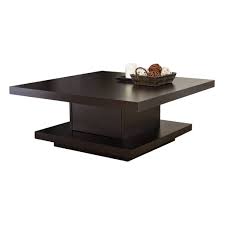 Their solid wood bases sport a handsome dark oak finish that's complemented by intricate detailing for classic appeal. Iohomes Celio Square Coffee Table Red Cocoa Buy Online In Angola At Angola Desertcart Com Productid 4538332