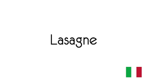 How To Pronounce Lasagne In Italian Youtube