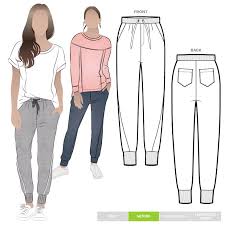 Maybe you would like to learn more about one of these? Joni Knit Track Pant Sewing Pattern Pants Shorts Sewing Patterns Style Arc