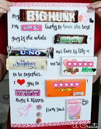 I made some christmas candy bar wrappers that take minutes to print and add. Candy Poster Valentine Printable U Create