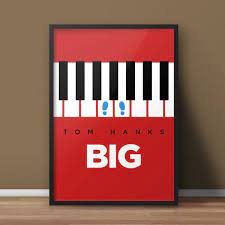 8 5x11 Digital Download Big Minimalist Movie Poster Art Etsy