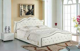 Read our detailed review of the best leather headboards that you can buy online 8. Designer Modern Genuine Real Leather Soft Bed Double Bed King Queen Size Bedroom Home Furniture White Color With Ctystal Buttons Soft Bed Bed Designbed King Aliexpress