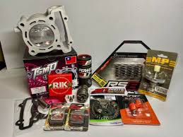 💥13 MONTHS PROMO SALE 💥 ✓185cc Basic set ✓Chromebore package choose your  camshaft 💥185cc Tsmp chromebore with Flat piston💥 ✓Rs8 valve Springs ✓G  racing adjustable camgear ✓Mtrt injector ✓Crp valve seals ✓Racing