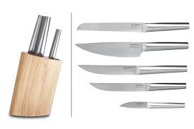 Bloc Berghoff Essentials Bois 5 Couteaux Inox