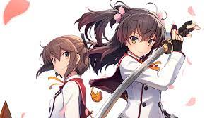 Square Enix Debuts New Girl In Toji No Miko Smartphone Game Anime Upcoming Anime Katana Girl
