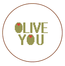 Maybe you would like to learn more about one of these? Modern Cross Stitch Pattern Olive You Valentine Cross Stitch Pattern Couple Love Heart Gift Wedding Anniversary Decor Red Card Zindagi Designs