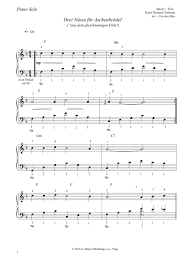 Kann es sein, daß die noten der linken hand verändert wurden. Drei Nusse Fur Aschenbrodel Vers 2 In F Dur Klavier Einfach Weihnachtslied Weihnachten