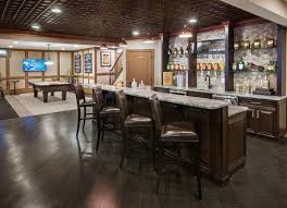 Rustic basement bar crafted from reclaimed wood and brick. 12 Basement Bars We Love Bob Vila
