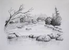 There is usually no subject matter other than the scenery.) vincent van gogh: Intro To Landscape Drawing Course