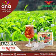 Ana Grosir Purwakarta Tea Jus Adalah Perpaduan Antara Kenikmatan Teh Dengan Berbagai Khasiatnya Dengan Rasa Yang Istimewa Yaitu Gula Batu Yang Membuat Para Pecinta Teh Begitu Menyukainya Untuk Menikmati Rasa Teh