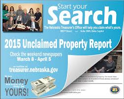 Claim money from life insurance policies. Nsto 2015 02 25 Stenberg Announces Publication Of This Year S Unclaimed Property Owners