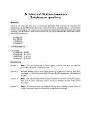 Candidates may also expect future examinations to vary somewhat as to the. General Insurance Exam Questions And Answers Malaysia Pce Sample Question Set 1 Eng Contacted Adequate Insurance Company To Request That It Cover A Mlioop Sa