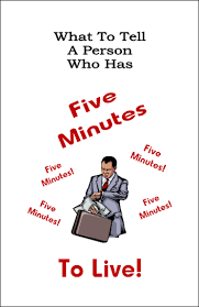 What To Tell A Person Who Has Five Minutes To Live – Liberty Gospel Tracts