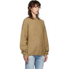 For something that's more of a splurge i love acne studios and by malene birger, and for something. Caramel Bro Acne Studios Brown Dramatic Mohair Sweater Editorialist