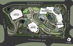 Gallery Of Evergrande Huazhi Plaza Aedas 20 Site Plan Design Site Plan Site Development Plan