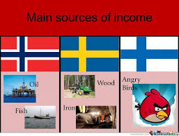 Top 10 meme countryhumans sweden. Main Sources Of Income Norway Sweden Finland By Serkan Meme Center