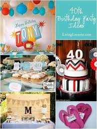 Here's some ideas for you. 10 Amazing 40th Birthday Party Ideas For Men And Women