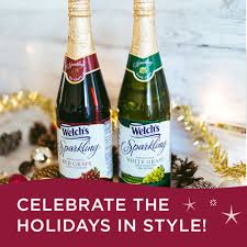 Welch's sparkling rose is a fun, fizzy beverage that can make any day a celebration! Amazon Com Welch S Sparkling Red Grape Juice Cocktail Non Alcoholic 25 4 Ounce Bottles Pack Of 6 Grocery Gourmet Food