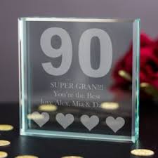 Surprise someone with this beautiful 90th birthday idea showing 90 years in hours, minutes and even seconds! 90th Birthday Happy Gift Present Idea Women Lady Keepsake For Her 90 Keyring Other Gift Party Supplies Home Garden Worldenergy Ae