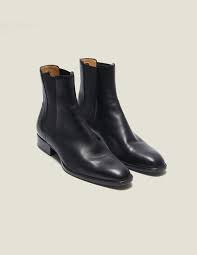 Check out our chelsea boots selection for the very best in unique or custom, handmade pieces from our shoes shops. Smooth Leather Chelsea Boots Shoes Sandro Paris