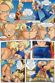 Goku x vegeta comic