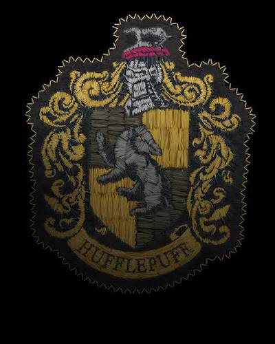 Badger, the emblem of Hufflepuff